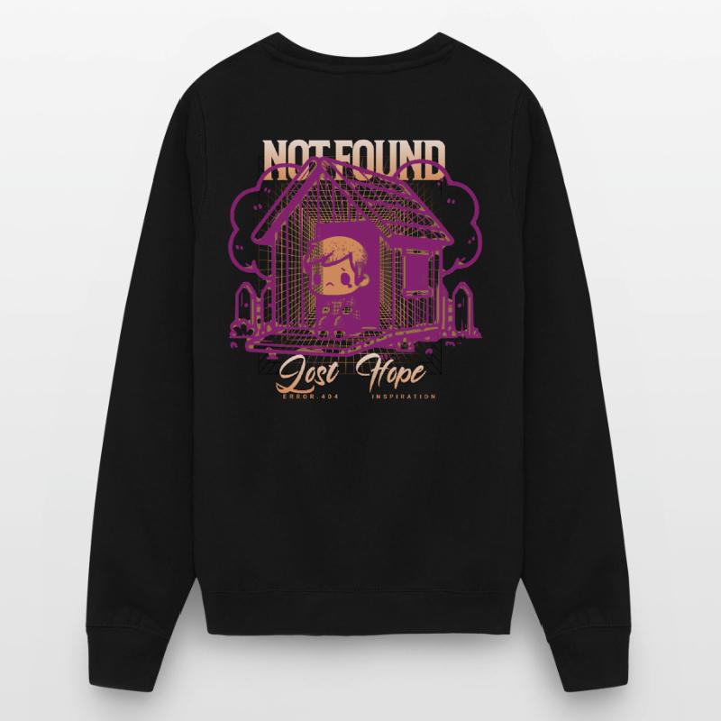 Error 404_ Motivation Not Found Unisex Pullover