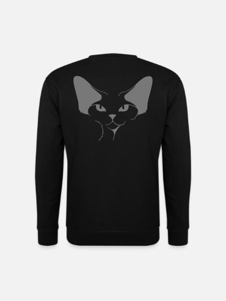 DEVON REX - Unisex Sweatshirt - black