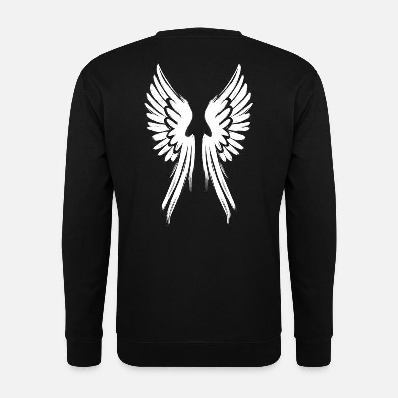 Ailes d’ange Ailes d’ange - Sweat-shirt Unisexe - noir