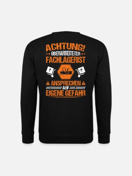 Fachlagerist Fachlageristin Lagerist Lageristin - Unisex Pullover - Schwarz