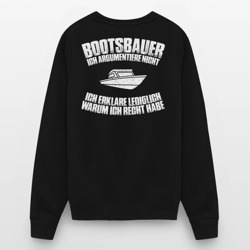 Bootsbauer Bootsbau Schiffbauer Schiffbau Boote Unisex Pullover