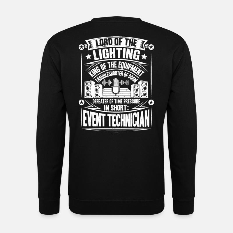 Veranstaltungstechniker Event Technician - Unisex Sweatshirt - black