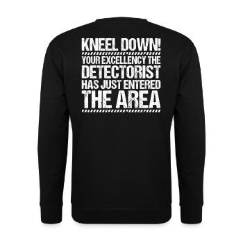 Détecteur Sondler Détecteur de métaux - Sweat-shirt Unisexe - noir - Dos - Alina (178cm)