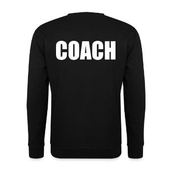 COACH - Unisex Sweatshirt - black - Back - Alina (178cm)