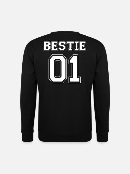 BESTIE 01 - WHITE EDITION - Unisex Pullover - Schwarz