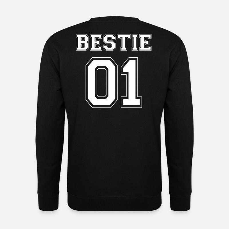 BESTIE 01 - EDITION BLANCHE - Sweat-shirt Unisexe - noir