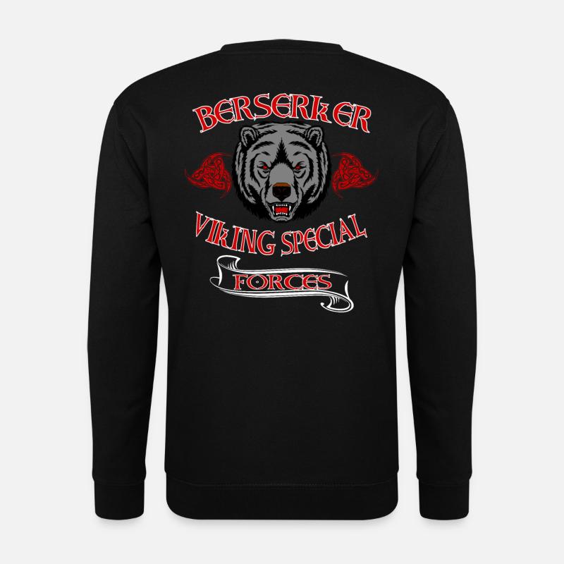 Berserker Ours Viking - Sweat-shirt Unisexe - noir