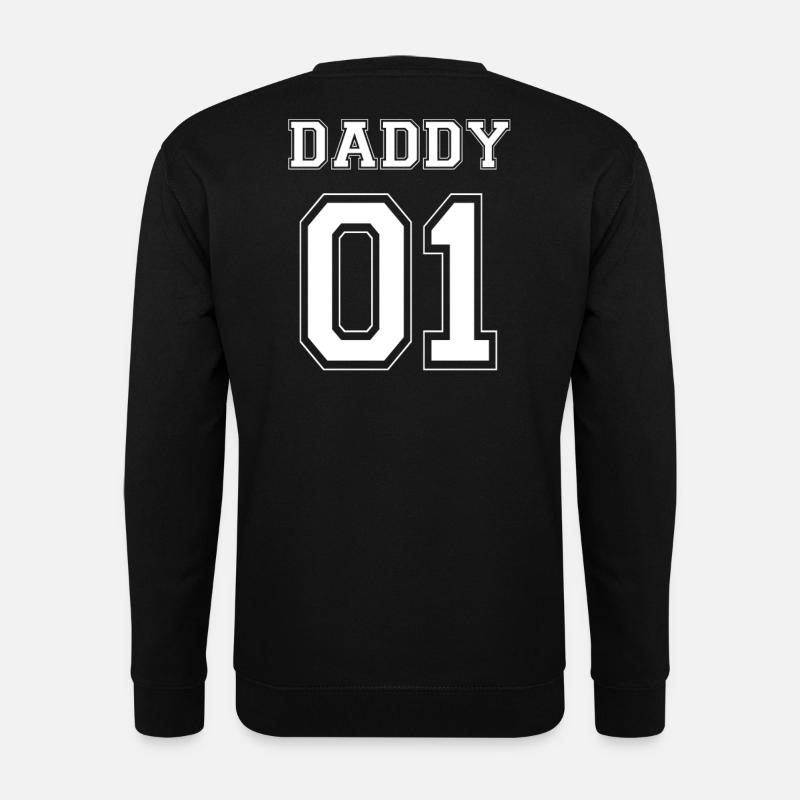 DADDY 01 - WHITE EDITION - Unisex Pullover - Schwarz