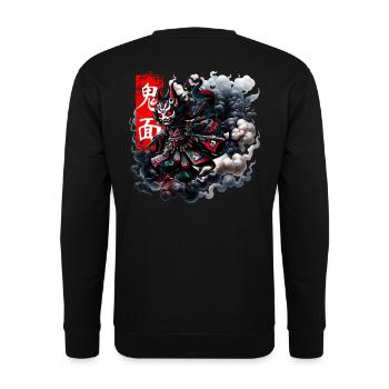 Masque Oni Esprit Intrépide - Sweat-shirt Unisexe - noir - Dos - Michal (187cm)