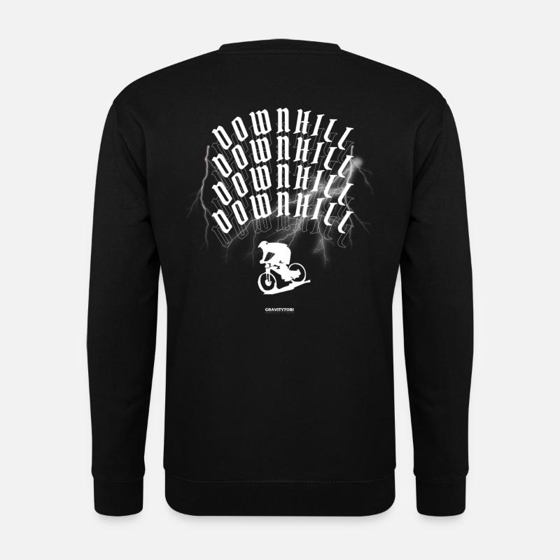 VTT de descente DH VTT Enduro Gravity Trail - Sweat-shirt Unisexe - noir