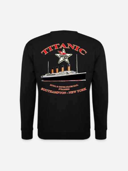 TITANIC STAR KREATION Louis RUNEMBERG © Adagp - Unisex Pullover - Schwarz