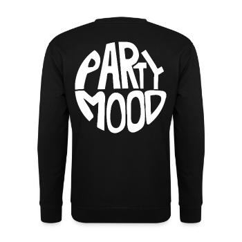 Ambiance de fête - Sweat-shirt Unisexe - noir - Dos - Alina (178cm)