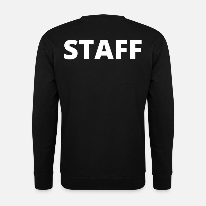 STAFF - Unisex Sweatshirt - black