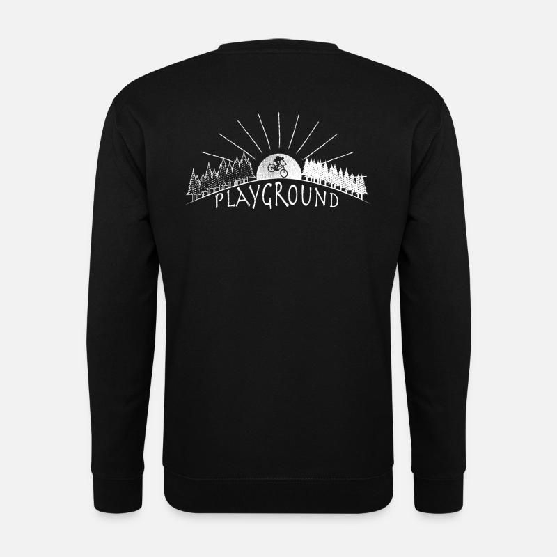 Mountainbike Playground - Unisex Pullover - Schwarz