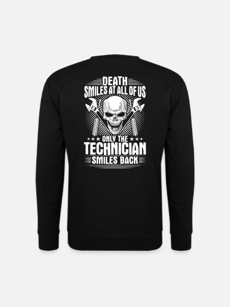 Haustechniker Haustechnik Techniker Technician - Unisex Pullover - Schwarz