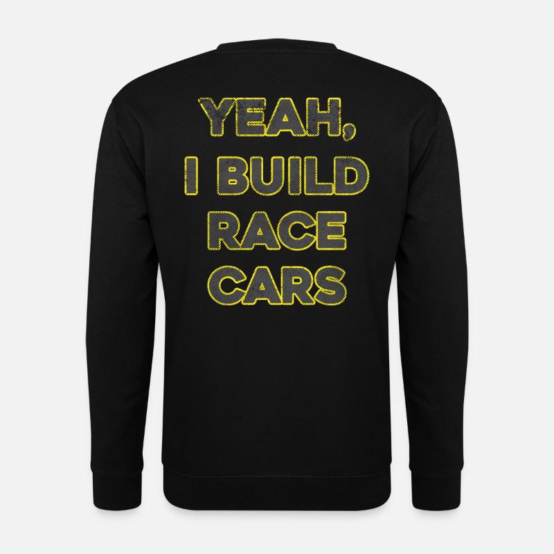 Scale Model Car Builder Vintage Look - Unisex Sweatshirt - black