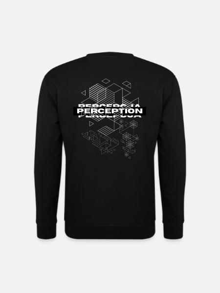Perception Geometry Mystique - Unisex Sweatshirt - black
