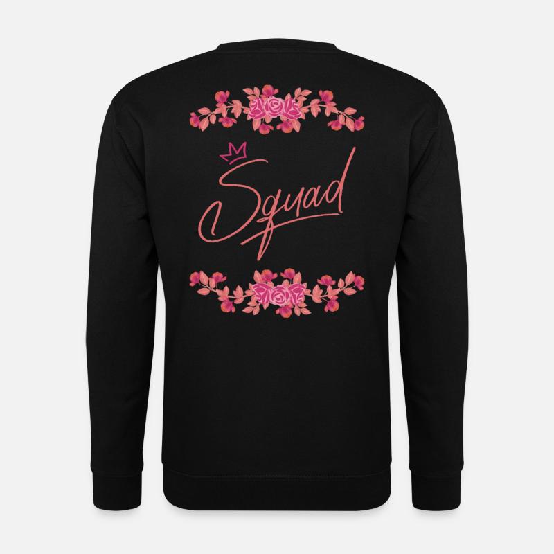 Squad bride - Bridal Team - Unisex Sweatshirt - black
