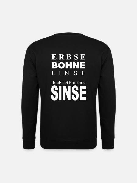 Sinsheim Erbse Bohne Linse - Unisex Pullover - Schwarz
