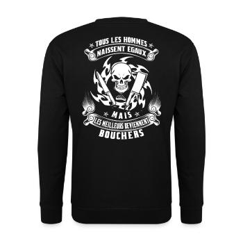 Tee Shirt Bouchers - Sweat-shirt Unisexe - noir - Dos - Alina (178cm)
