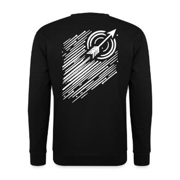 bogensport bogenschütze bsv bogenschießen bogen - Unisex Pullover - Schwarz - Hinten - Alina (178cm)
