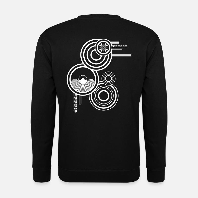 Speaker cycle round tekno 23 - Unisex Sweatshirt - black