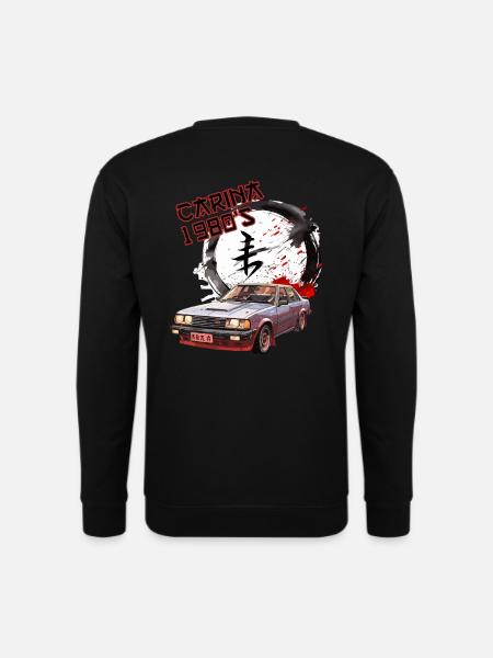 1980s Japanese car - JDM - Unisex Sweatshirt - black