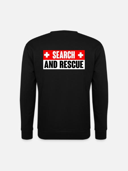 Search and Rescue - Unisex Pullover - Schwarz