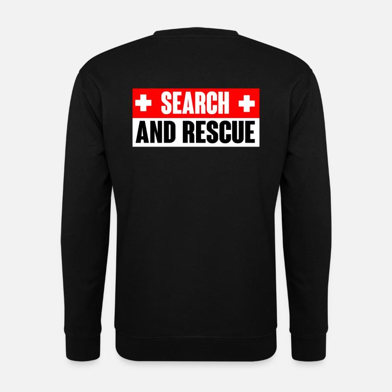 Search and Rescue - Unisex Pullover - Schwarz