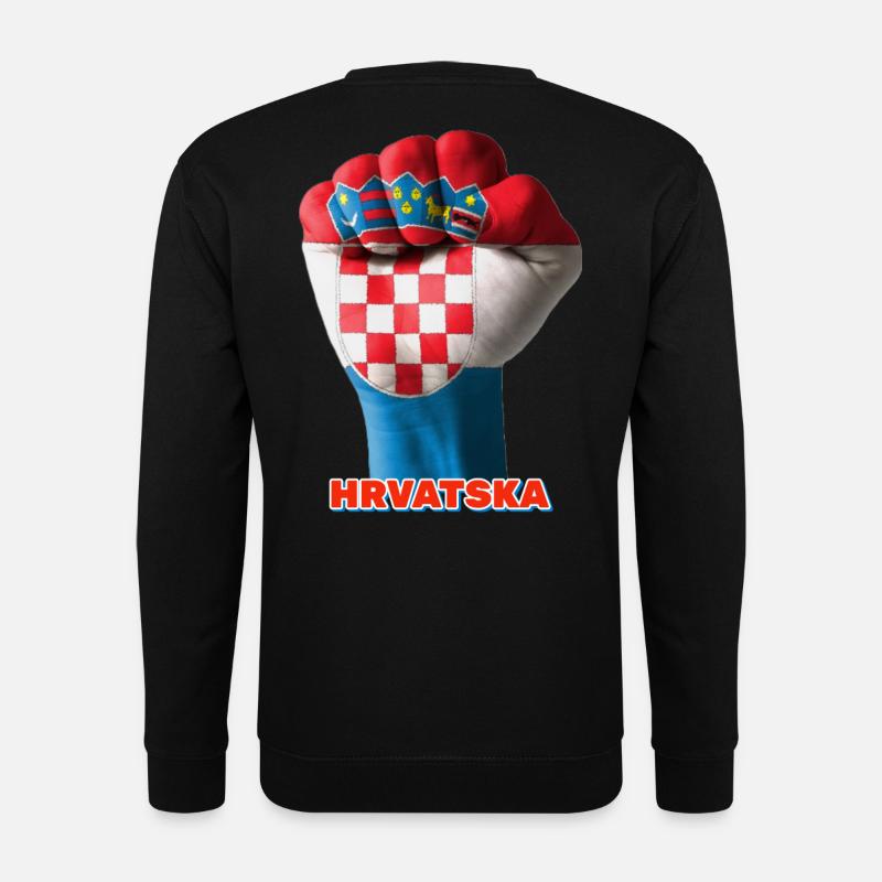 Hrvatska - otpor - Unisex Pullover - Schwarz