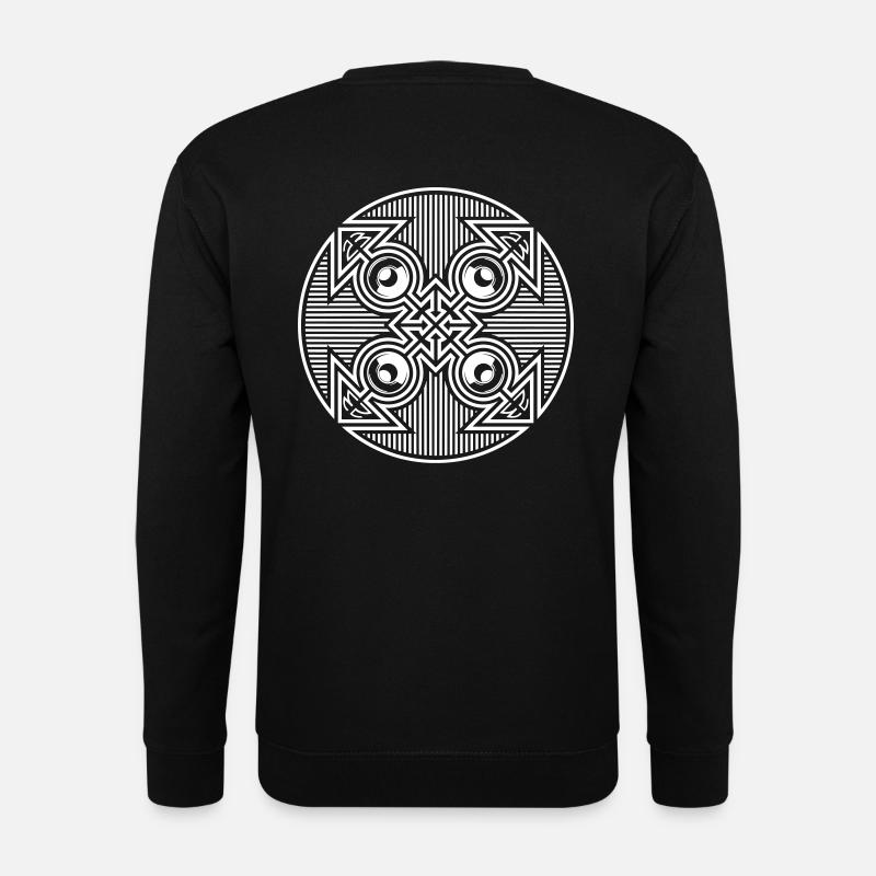 Tekno 23 arrow speaker - Unisex Sweatshirt - black