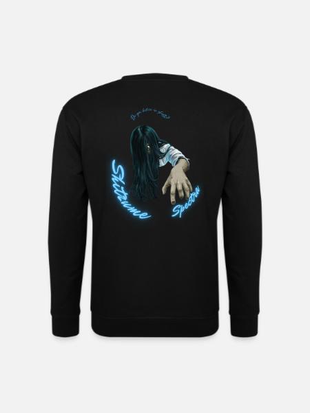 Shitzume the Ghost - Unisex Sweatshirt - black