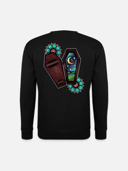 Es wird ganz schwarz sein - Unisex Pullover - Schwarz