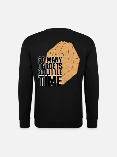 So many targets - Unisex Sweatshirt - black