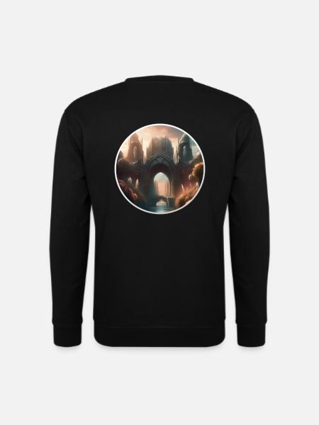 Discovery - Unisex Pullover - Schwarz