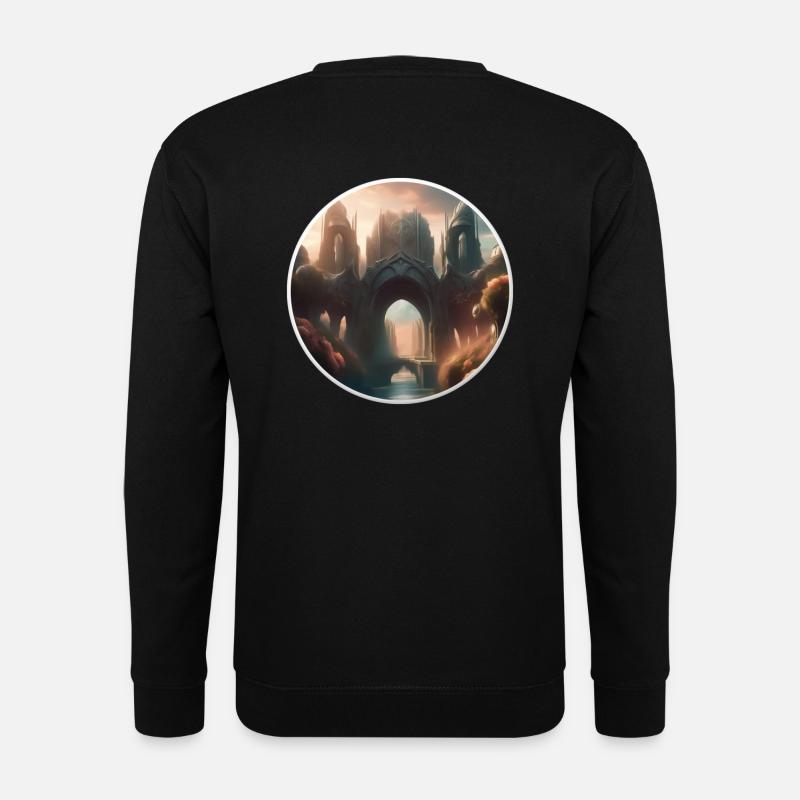 Discovery - Unisex Pullover - Schwarz