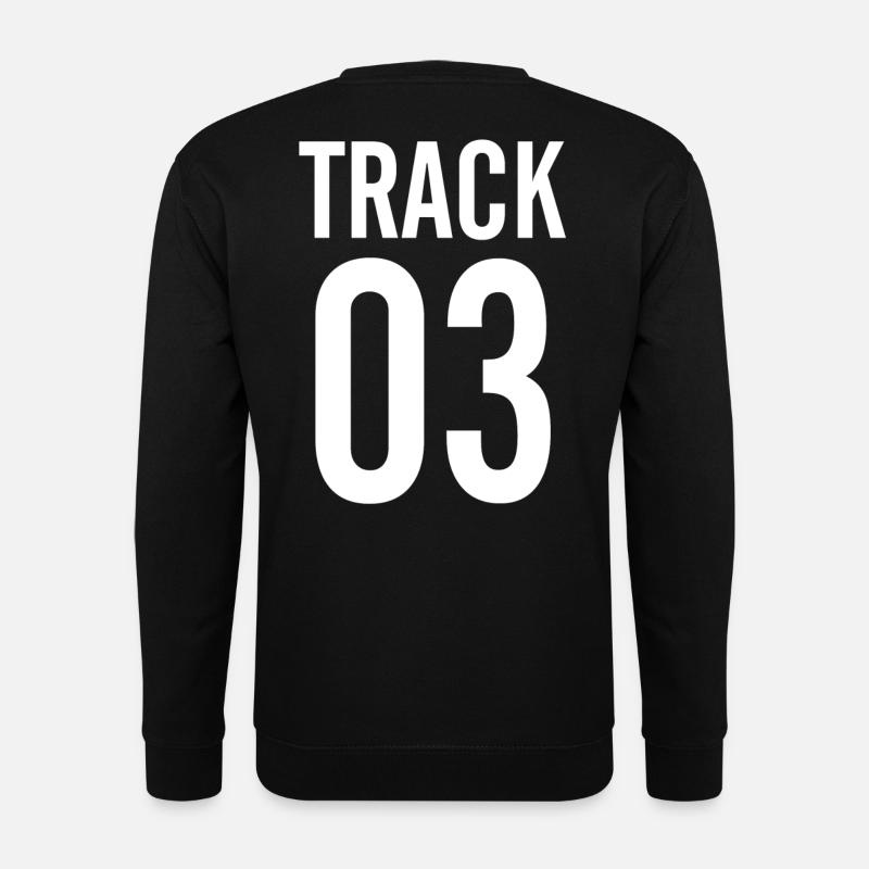 TRACK - Unisex Sweatshirt - black