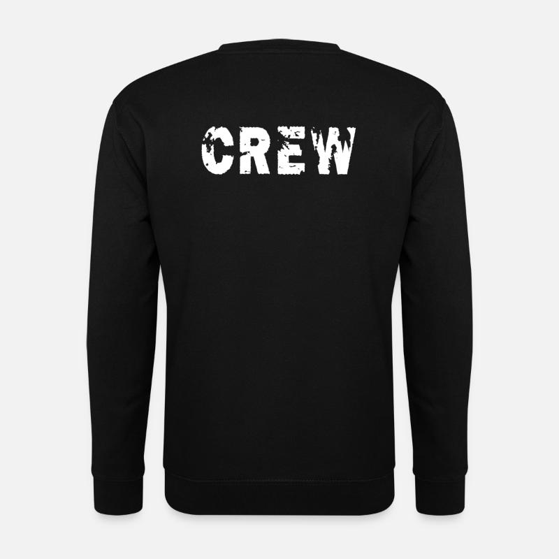 Crew Staff Mannschaft Team Techniker Festival - Unisex Pullover - Schwarz