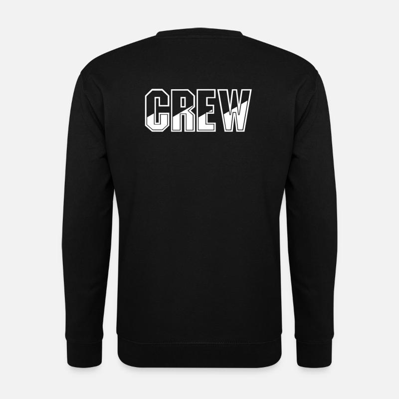 Crew Staff Team - Unisex Pullover - Schwarz