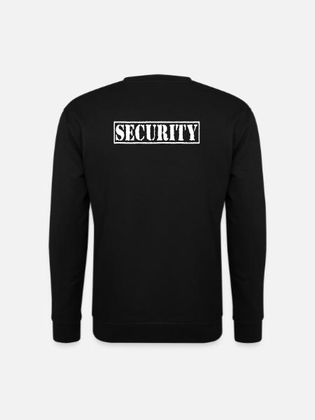 Security Bouncer - Unisex Sweatshirt - black