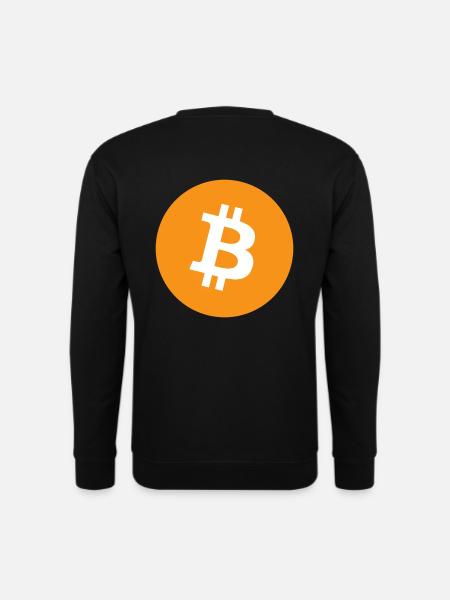 Bitcoin-Logo - Unisex Pullover - Schwarz