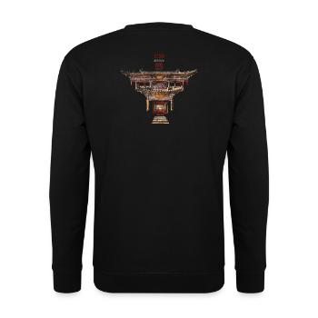 Chinesisch_Architektur_Jingming1750_Sommerpalast - Sweat-shirt Unisexe - noir - Dos - Michal (187cm)