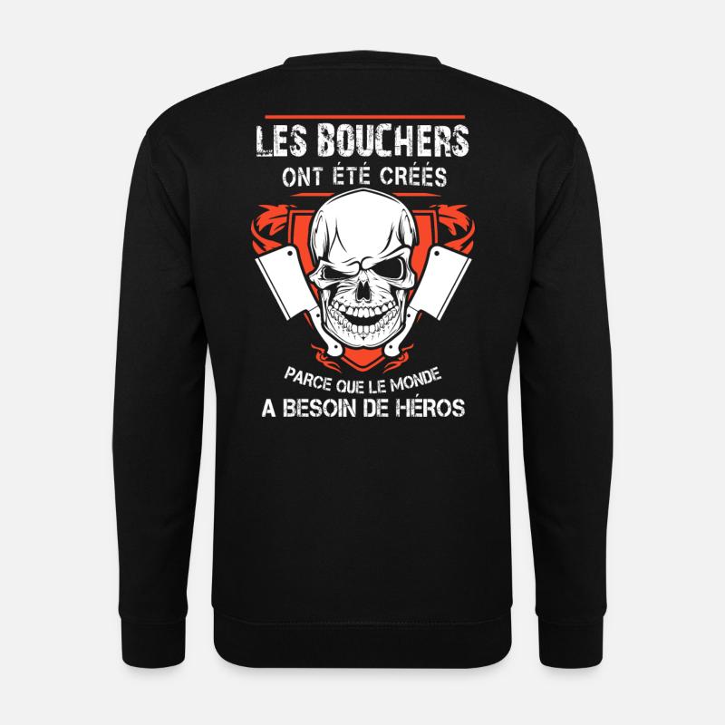 T Shirt Boucher - Unisex Pullover - Schwarz
