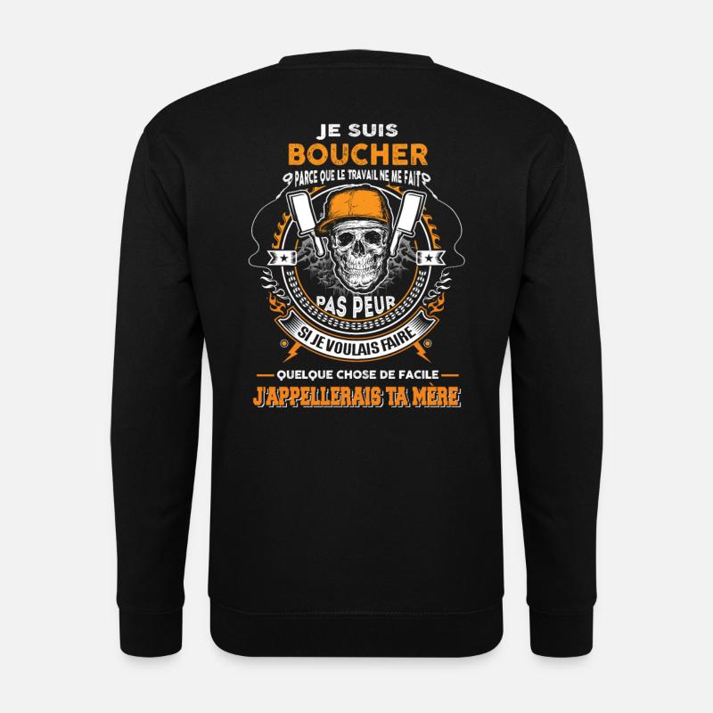 Tee Shirt Boucher - Unisex Sweatshirt - black