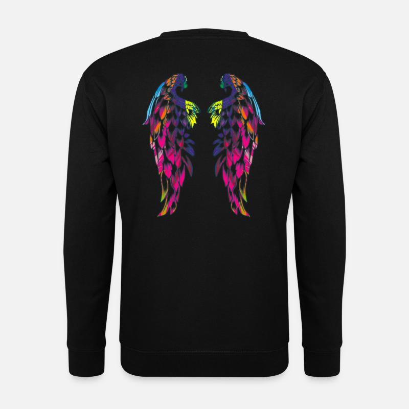 der Farbigen Flügel - Unisex Pullover - Schwarz