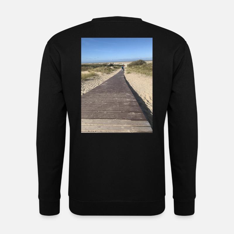 Strandweg - Unisex Pullover - Schwarz