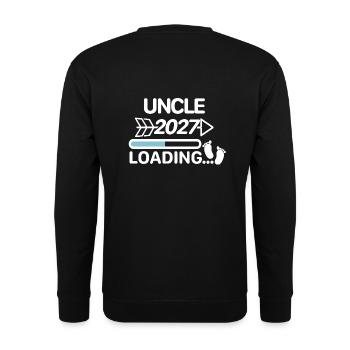 Uncle 2027 - Unisex Pullover - Schwarz - Hinten - Alina (178cm)