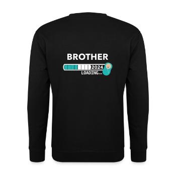 Brother2024 - Unisex Sweatshirt - black - Back - Alina (178cm)