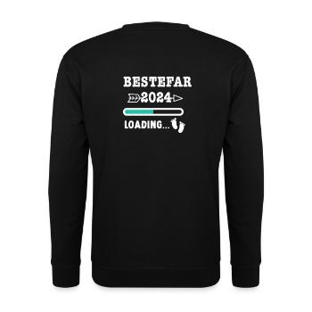 Bestefar 2024 - Sweat-shirt Unisexe - noir - Dos - Michal (187cm)