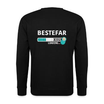 Bestefar 2025 - Sweat-shirt Unisexe - noir - Dos - Michal (187cm)